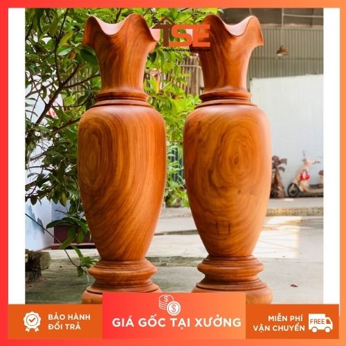 cặp lục bình gỗ hương tse